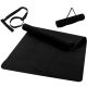 Mata do jogi fitness antypoślizgowa 190×100×0,6 cm czarna