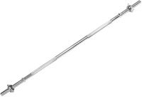 Chromowany gryf do hantli Physionics 165 cm + gwiaździste