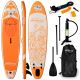 Physionics Nadmuchiwany paddleboard, 320 x 80 x 15 cm, po