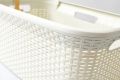 Kosz na pranie RATTAN STYLE 45 l krem ​​CURVER