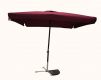 Parasol kwadratowy 8020 bordowy - 270 x 270 cm