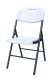 Składane krzesło gastronomiczne - 87 x 53 x 46 cm, białe