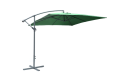 Parasol ogrodowy prostokątny na wysięgniku zielony 270 x 270 cm