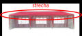 Dach do altany 3901-PL - czerwony